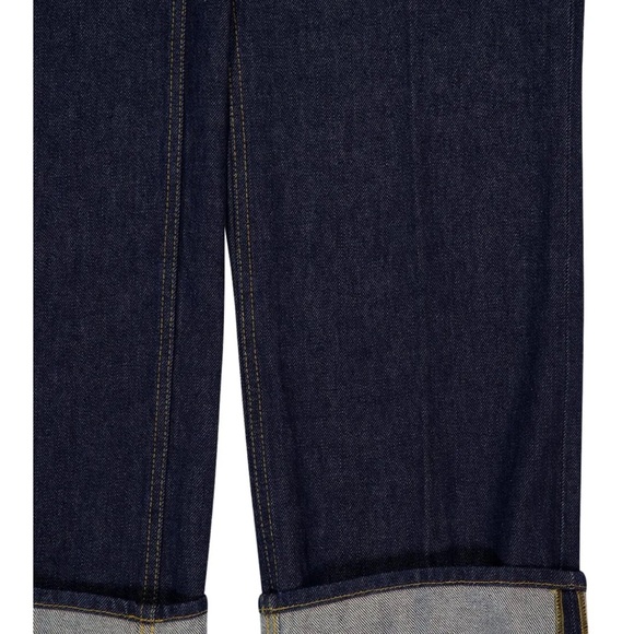 Frame Trapunto Dark Rinse Trouser Jeans - Picture 6 of 12